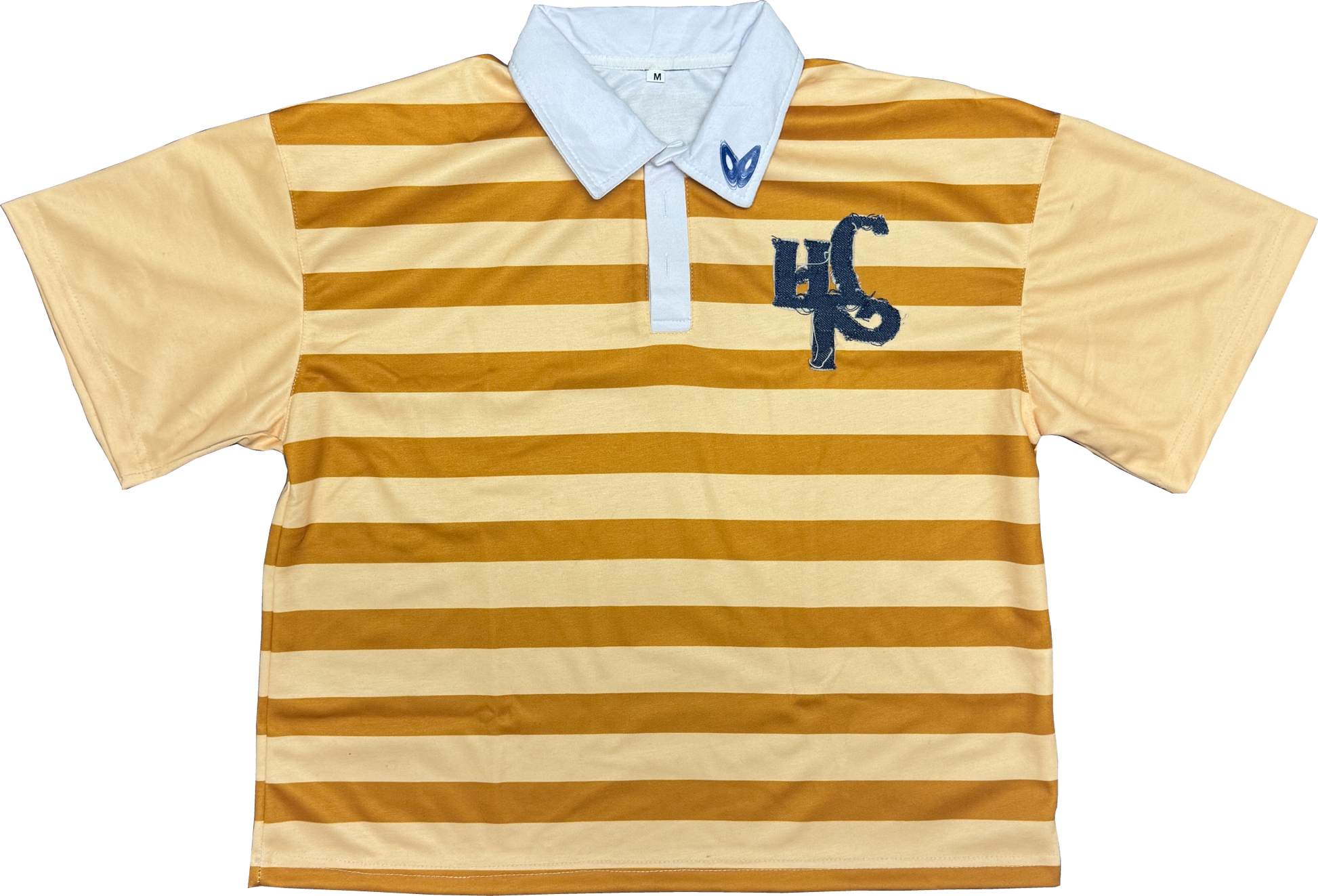 Denim Polo - Yellow